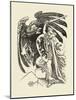WWl Belgium fighting metaphorical German eagle-Walter Crane-Mounted Giclee Print