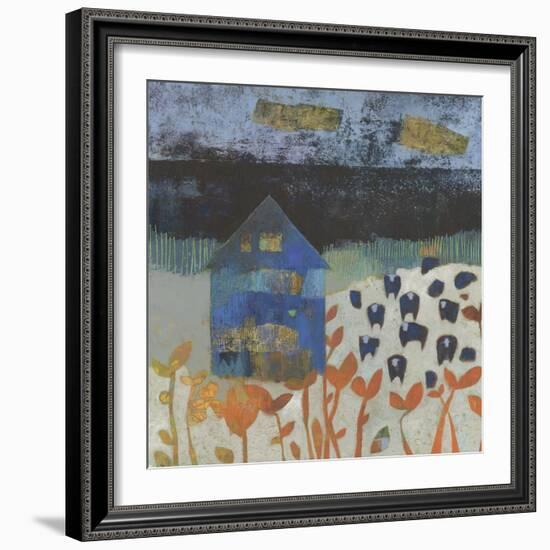 Wyandotte Barn III-Sue Jachimiec-Framed Art Print