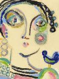 Bluebird on My Shoulder-Wyanne-Giclee Print