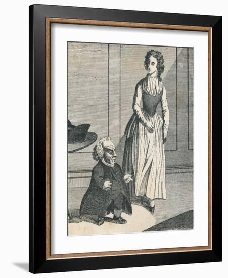 Wybrand Lolkes (1733-180) and His Wife, 1894-John Wilkes-Framed Giclee Print
