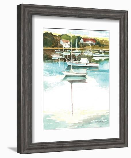 Wychmere Harbor-Gregory Gorham-Framed Art Print