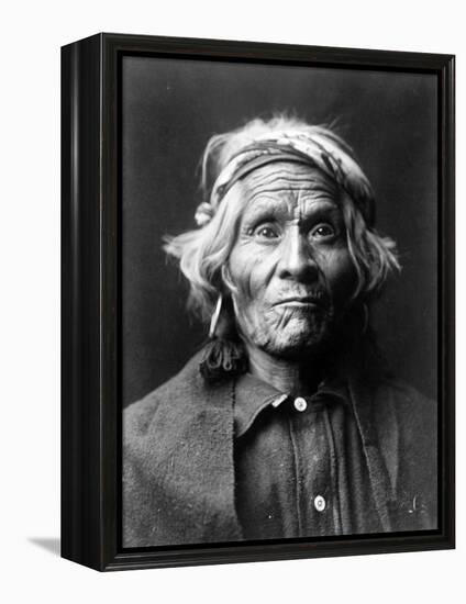 Wyemah-Edward S^ Curtis-Framed Stretched Canvas