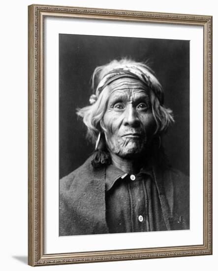 Wyemah-Edward S^ Curtis-Framed Photo