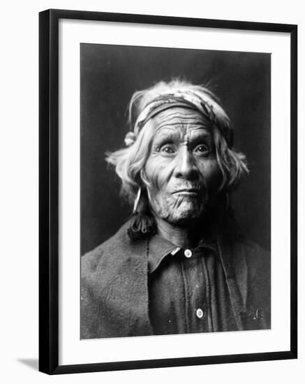 Wyemah-Edward S^ Curtis-Framed Photo