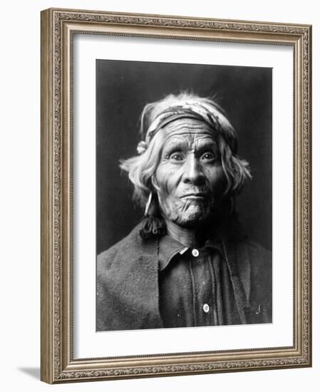 Wyemah-Edward S^ Curtis-Framed Photo