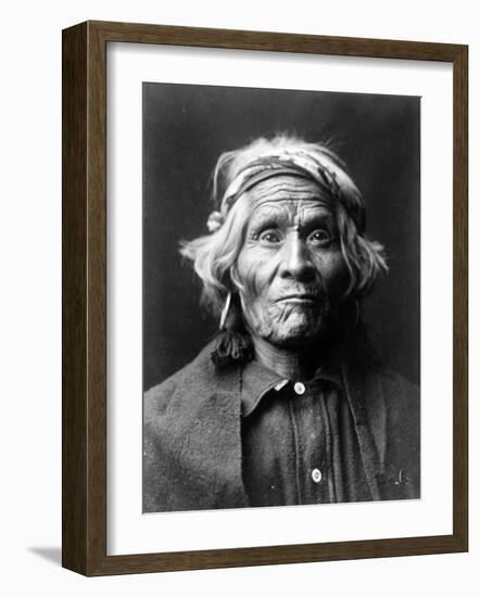 Wyemah-Edward S^ Curtis-Framed Photo