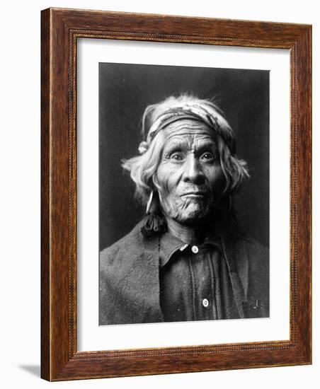 Wyemah-Edward S^ Curtis-Framed Photo