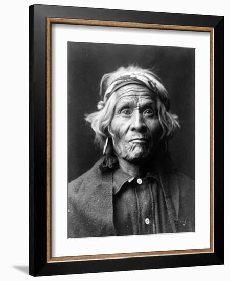 Wyemah-Edward S^ Curtis-Framed Photo