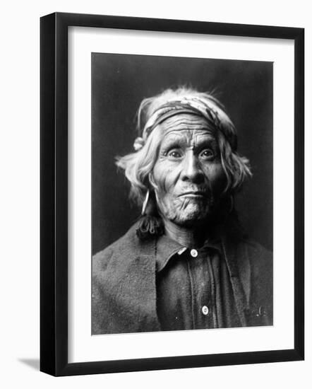 Wyemah-Edward S^ Curtis-Framed Photo