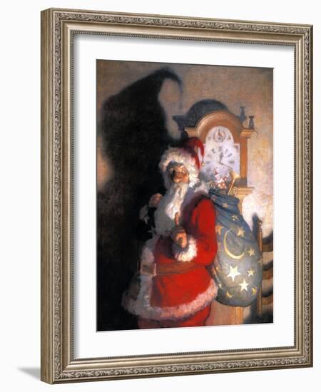 Wyeth: Old Kris (Kringle)-Newell Convers Wyeth-Framed Giclee Print