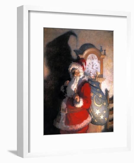 Wyeth: Old Kris (Kringle)-Newell Convers Wyeth-Framed Giclee Print