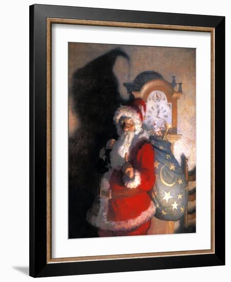 Wyeth: Old Kris (Kringle)-Newell Convers Wyeth-Framed Giclee Print