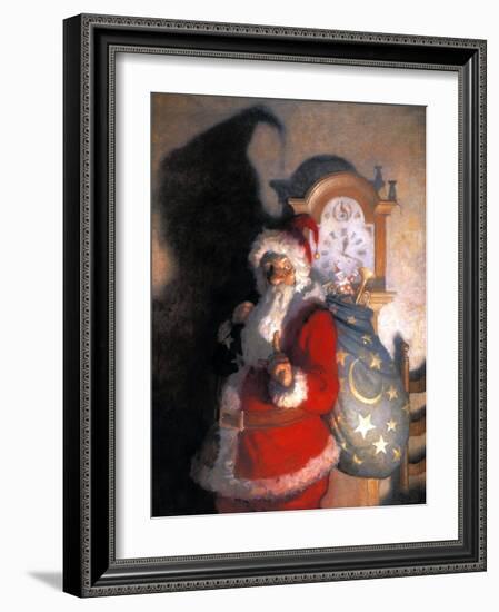 Wyeth: Old Kris (Kringle)-Newell Convers Wyeth-Framed Giclee Print