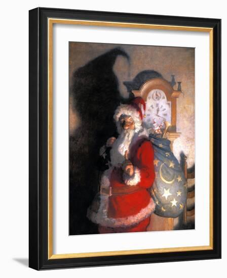 Wyeth: Old Kris (Kringle)-Newell Convers Wyeth-Framed Giclee Print