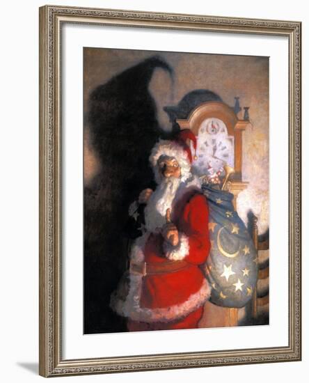 Wyeth: Old Kris (Kringle)-Newell Convers Wyeth-Framed Giclee Print