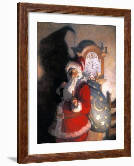 Wyeth: Old Kris (Kringle)-Newell Convers Wyeth-Framed Giclee Print