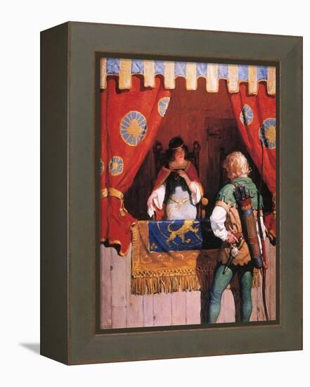 Wyeth: Robin Hood & Marian-Newell Convers Wyeth-Framed Premier Image Canvas