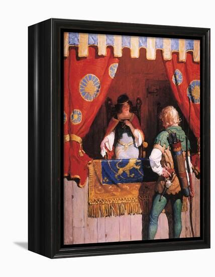 Wyeth: Robin Hood & Marian-Newell Convers Wyeth-Framed Premier Image Canvas