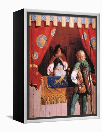 Wyeth: Robin Hood & Marian-Newell Convers Wyeth-Framed Premier Image Canvas
