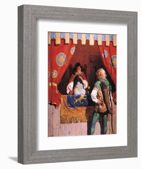 Wyeth: Robin Hood & Marian-Newell Convers Wyeth-Framed Giclee Print