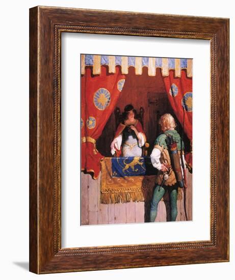 Wyeth: Robin Hood & Marian-Newell Convers Wyeth-Framed Giclee Print