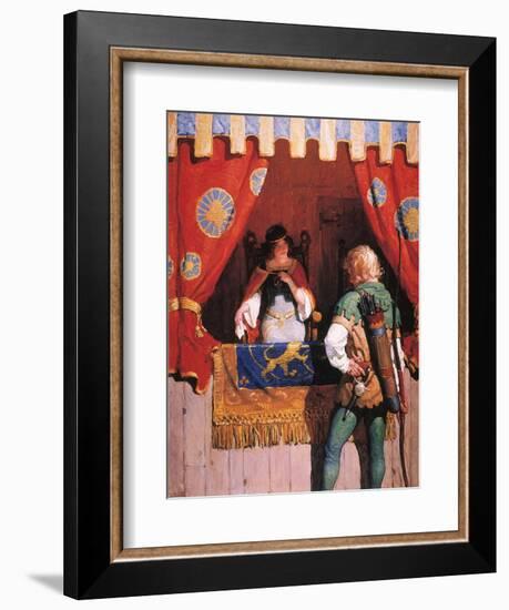 Wyeth: Robin Hood & Marian-Newell Convers Wyeth-Framed Giclee Print