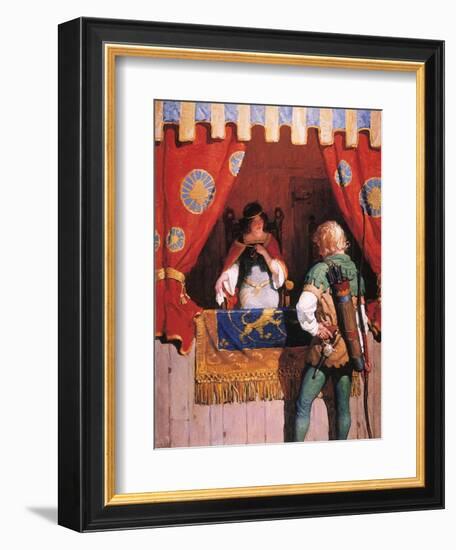 Wyeth: Robin Hood & Marian-Newell Convers Wyeth-Framed Giclee Print