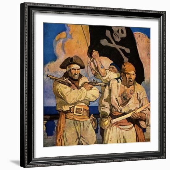 Wyeth: Treasure Island-Newell Convers Wyeth-Framed Giclee Print