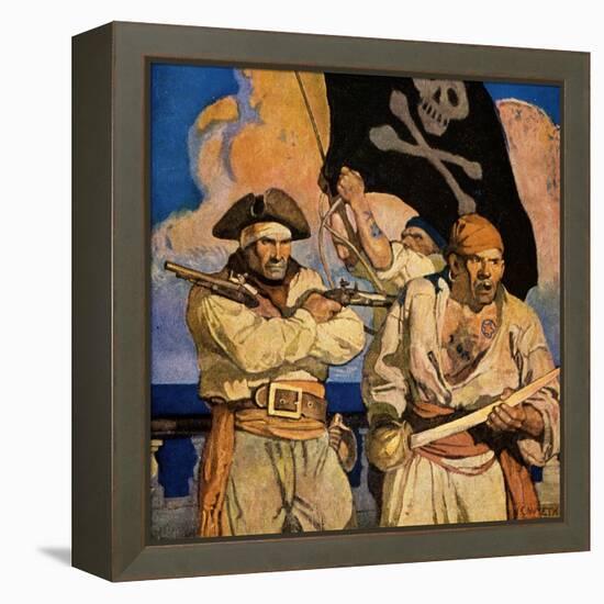 Wyeth: Treasure Island-Newell Convers Wyeth-Framed Premier Image Canvas