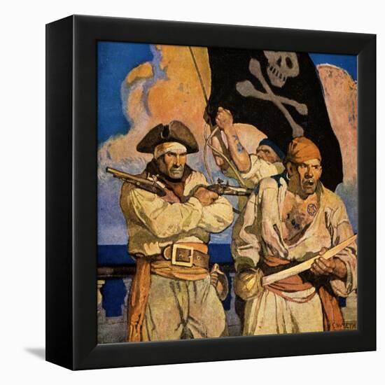 Wyeth: Treasure Island-Newell Convers Wyeth-Framed Premier Image Canvas