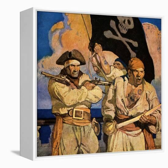 Wyeth: Treasure Island-Newell Convers Wyeth-Framed Premier Image Canvas