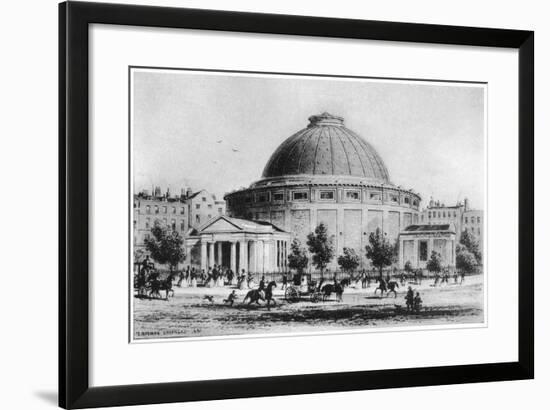 Wyld's Globe, Leicester Square, London, 1851-1862-null-Framed Giclee Print