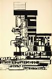 Design for Paleface-Wyndham Lewis-Mounted Giclee Print