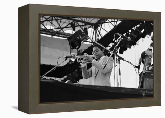 Wynton Marsalis, Knebworth, 1982-Brian O'Connor-Framed Premier Image Canvas