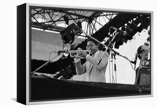 Wynton Marsalis, Knebworth, 1982-Brian O'Connor-Framed Premier Image Canvas