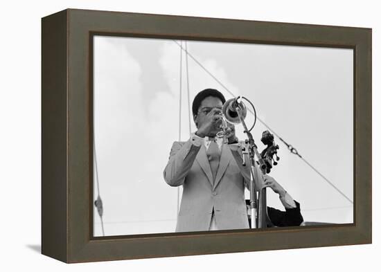 Wynton Marsalis, Knebworth, 1982-Brian O'Connor-Framed Premier Image Canvas