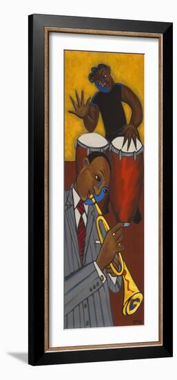 Wynton Marsalis - Never Say Goodbye-Marsha Hammel-Framed Giclee Print