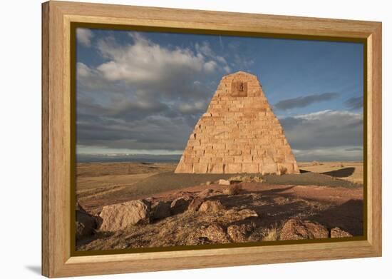 Wyoming, Ames Monument-Bernard Friel-Framed Premier Image Canvas