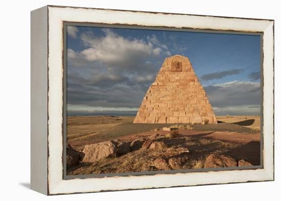 Wyoming, Ames Monument-Bernard Friel-Framed Premier Image Canvas