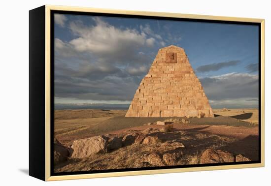 Wyoming, Ames Monument-Bernard Friel-Framed Premier Image Canvas