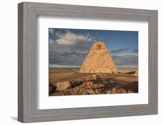 Wyoming, Ames Monument-Bernard Friel-Framed Photographic Print