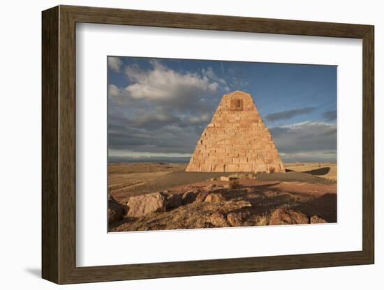 Wyoming, Ames Monument-Bernard Friel-Framed Photographic Print