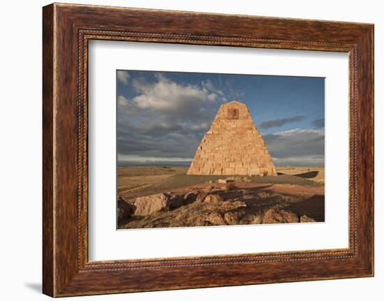 Wyoming, Ames Monument-Bernard Friel-Framed Photographic Print