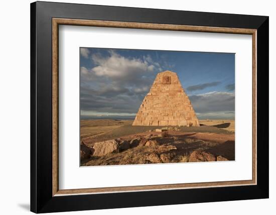 Wyoming, Ames Monument-Bernard Friel-Framed Photographic Print