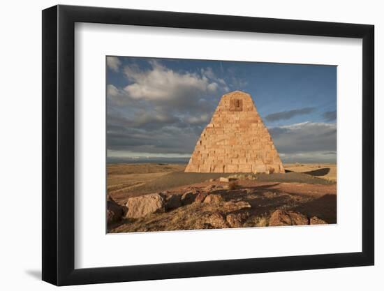 Wyoming, Ames Monument-Bernard Friel-Framed Photographic Print