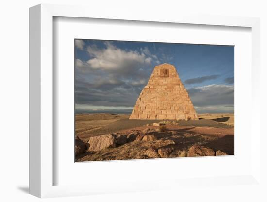 Wyoming, Ames Monument-Bernard Friel-Framed Photographic Print