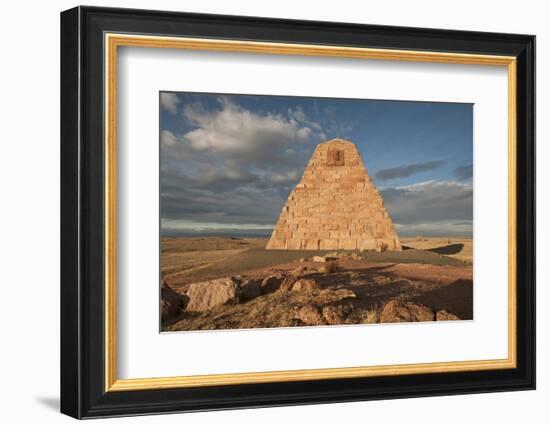 Wyoming, Ames Monument-Bernard Friel-Framed Photographic Print