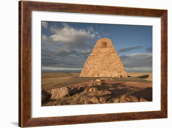 Wyoming, Ames Monument-Bernard Friel-Framed Photographic Print