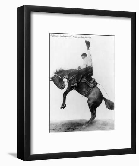 Wyoming: Cowboy, C1911-null-Framed Photographic Print