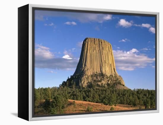 Wyoming, Devil's Tower National Monument-null-Framed Premier Image Canvas